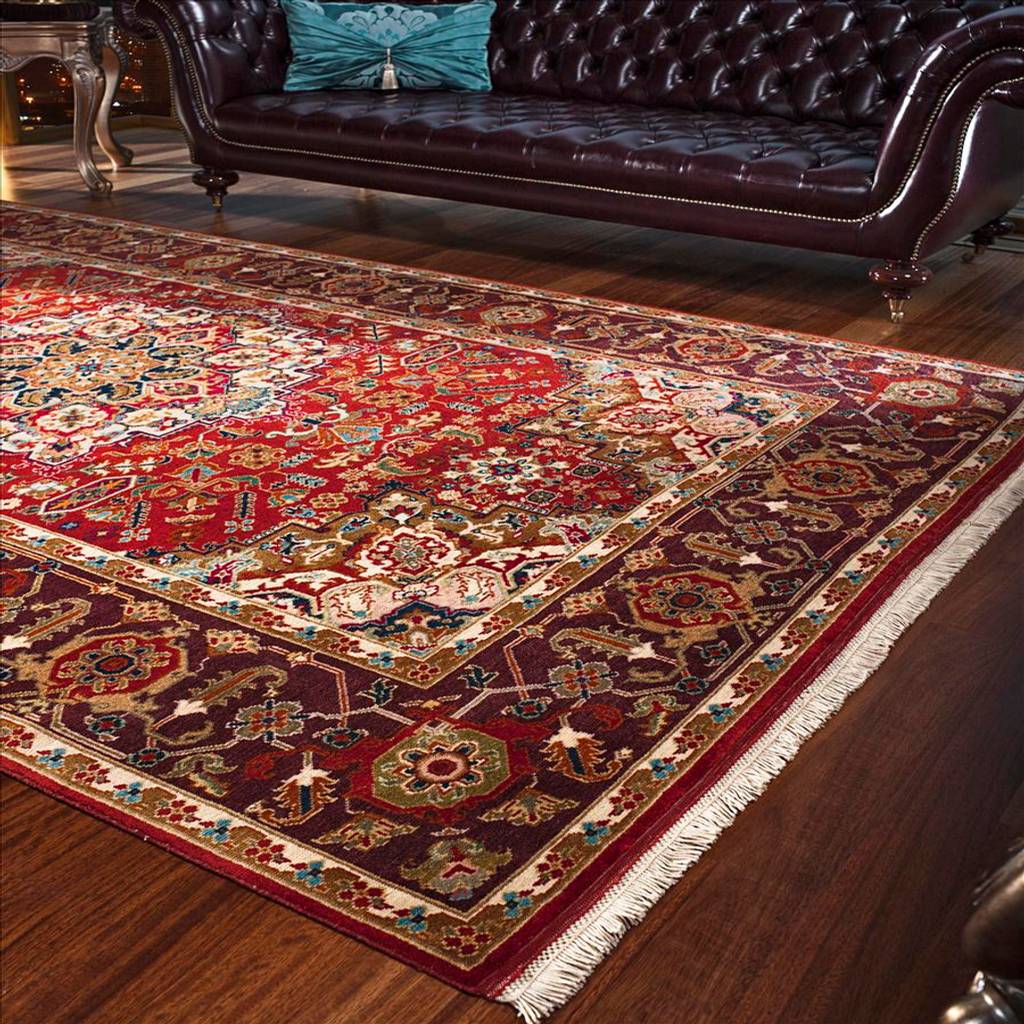 Diğer projeler klasik duvar &amp; zemin my home halı klasik homify