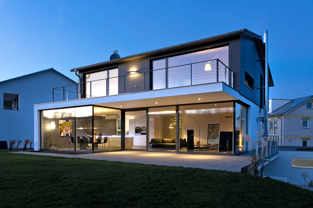 Großzügig und lichtdurchflutet: modernes einfamilienhaus, m67 ...