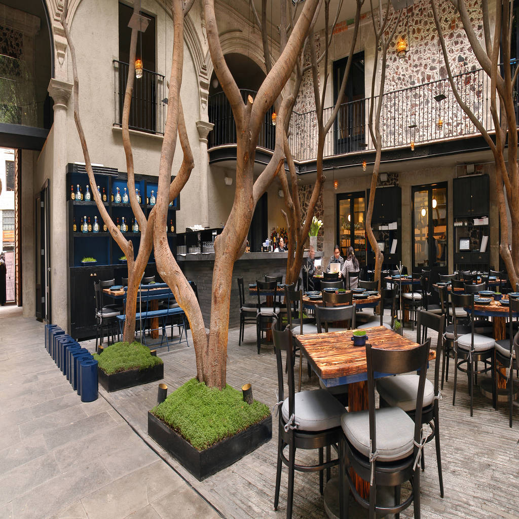 Restaurante azul histórico homify