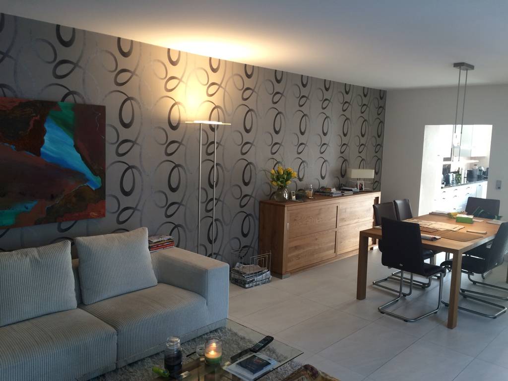 Tapete Als Highlight Klassische Wohnzimmer Von Schoo Gmbh