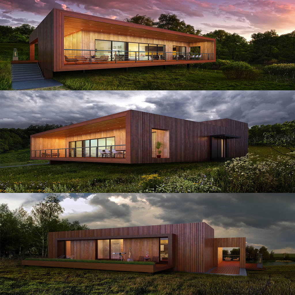 Alexander zhidkov architect minimalist evler homify