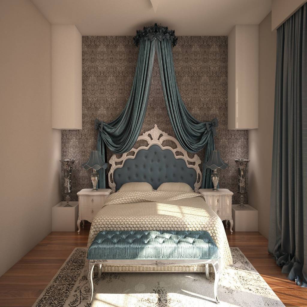 Vezir Yatak Mavi Klasik Yatak Odasi Sonmez Mobilya Avantgarde Boutique Modoko Klasik Homify