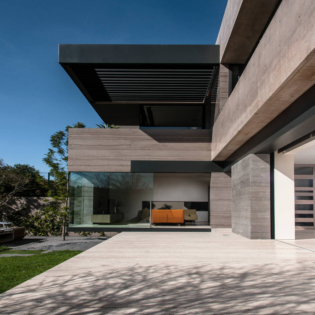 Casa ml: terrazas de estilo por gantous arquitectos | homify