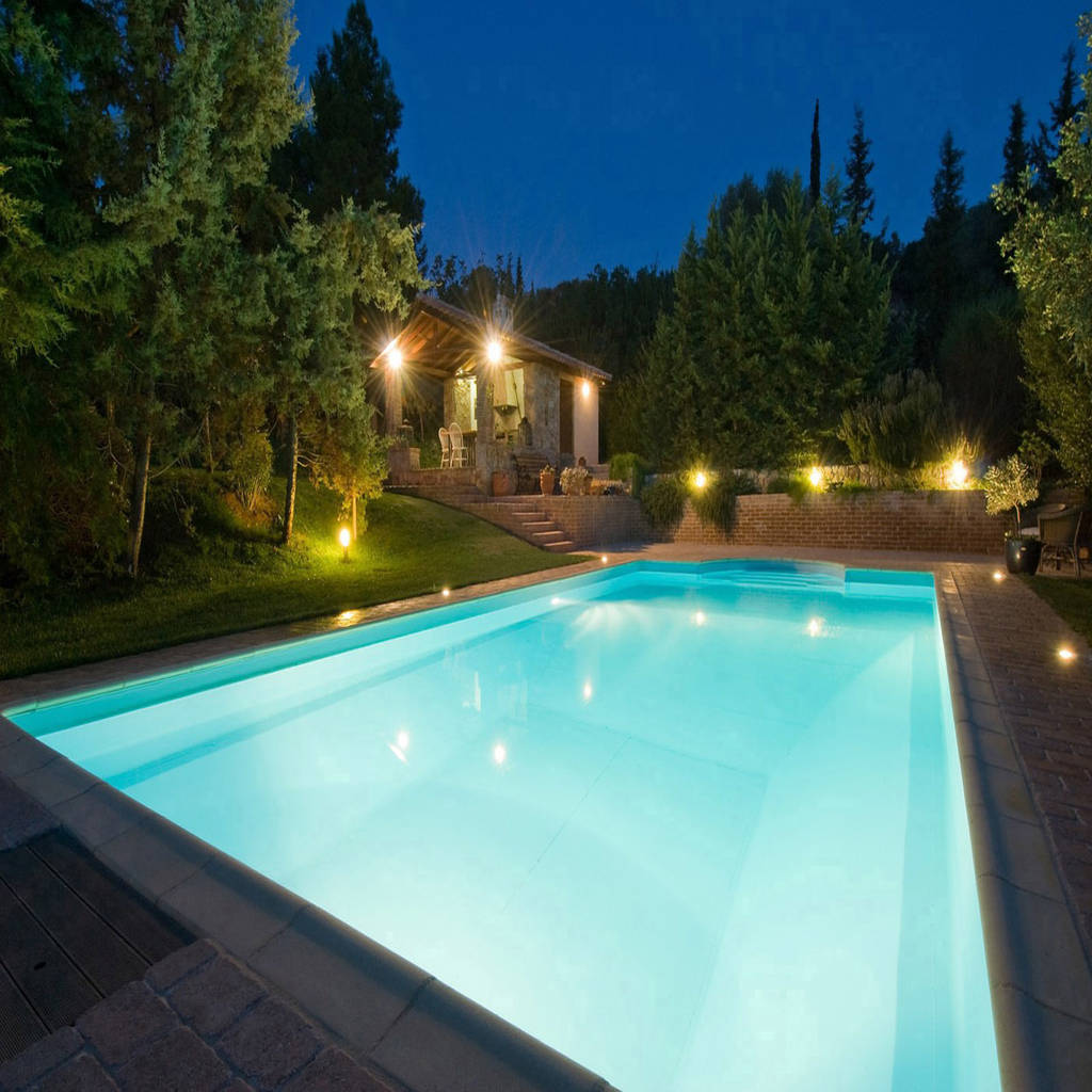 Piscina color verde caribe renolit alkorplan3000 piscinas de estilo de