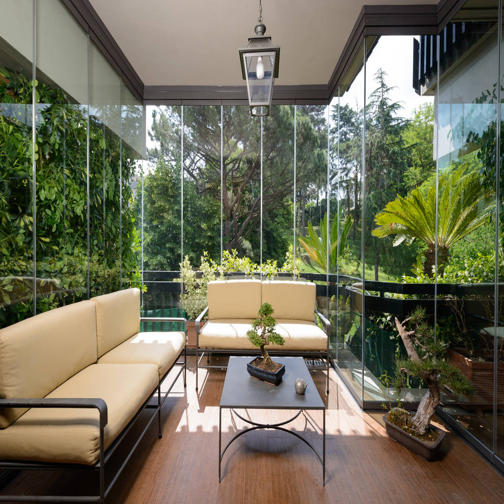 9 verande spettacolari per il tuo terrazzo Balcone chiuso da vetrate