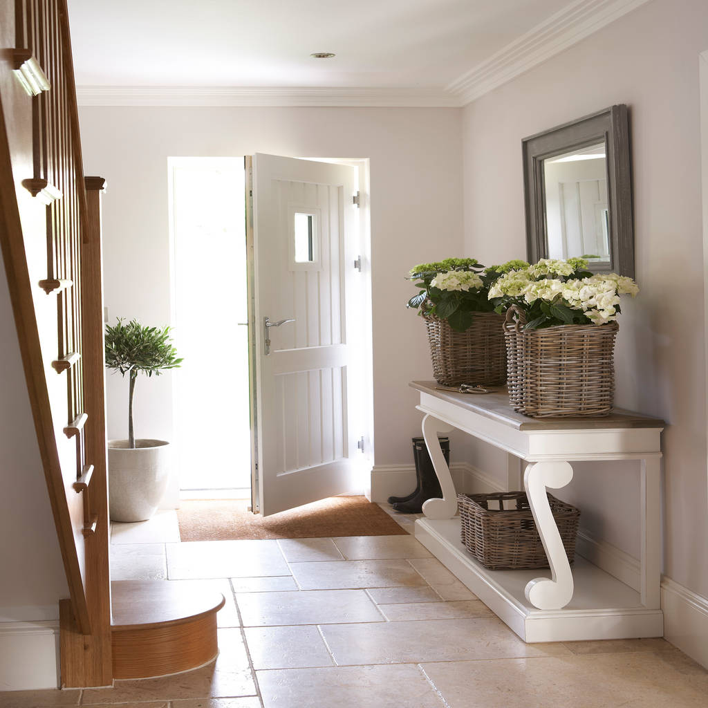 A house on the river emma & eve interior design ltd country style corridor, hallway& stairs | homify