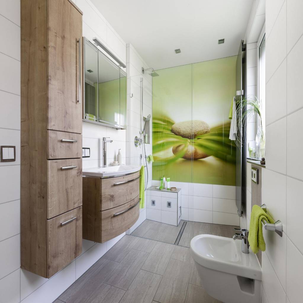 Duschrückwand ausgefallene badezimmer von gebr. gröger ohg ...
