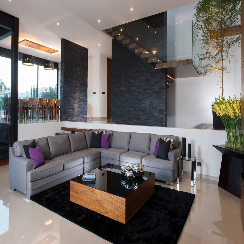 Casa gm salones modernos de glr arquitectos moderno | homify