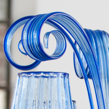 Collana Lunga Con Ciondolo A Forma Di Cuore In Vetro Trasparente - Foto 10