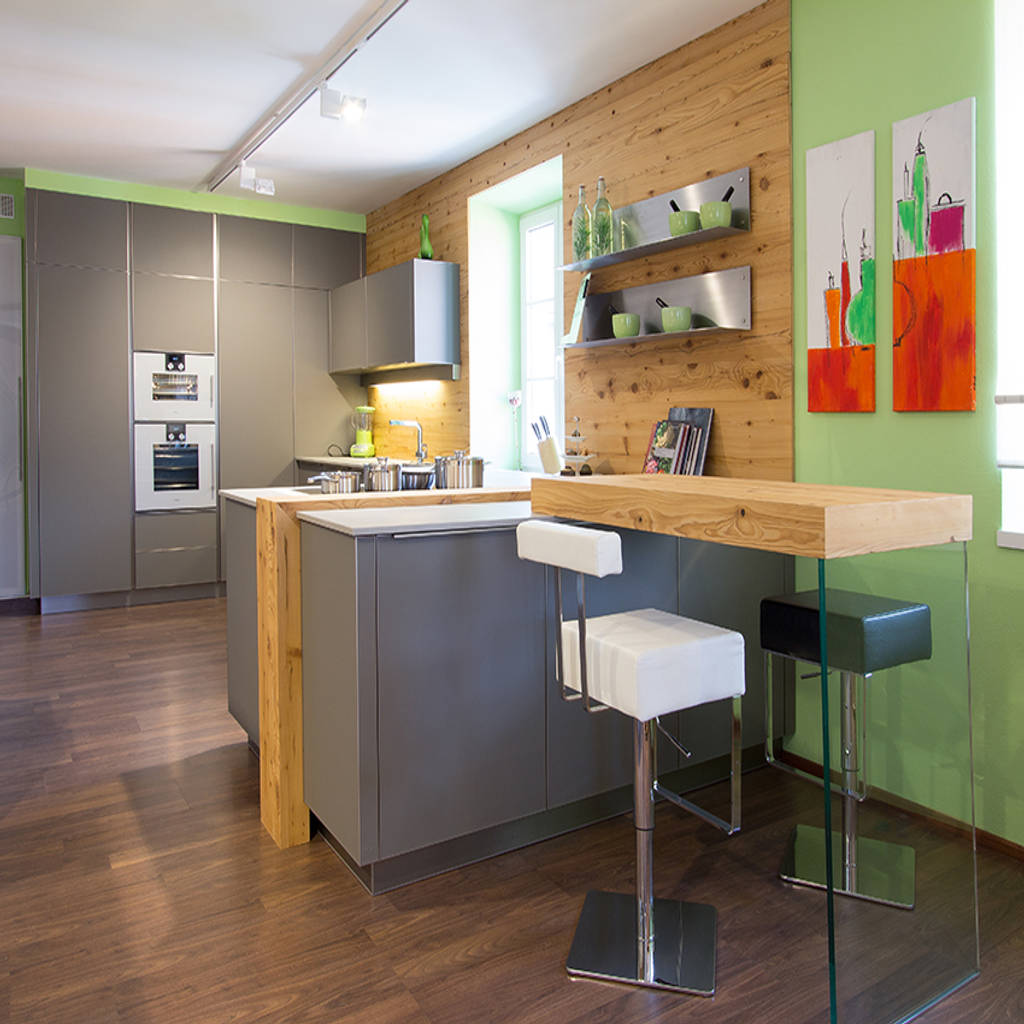 Kuche Mit Altholz Moderne Kuchen Von Atelier Fur Kuchen