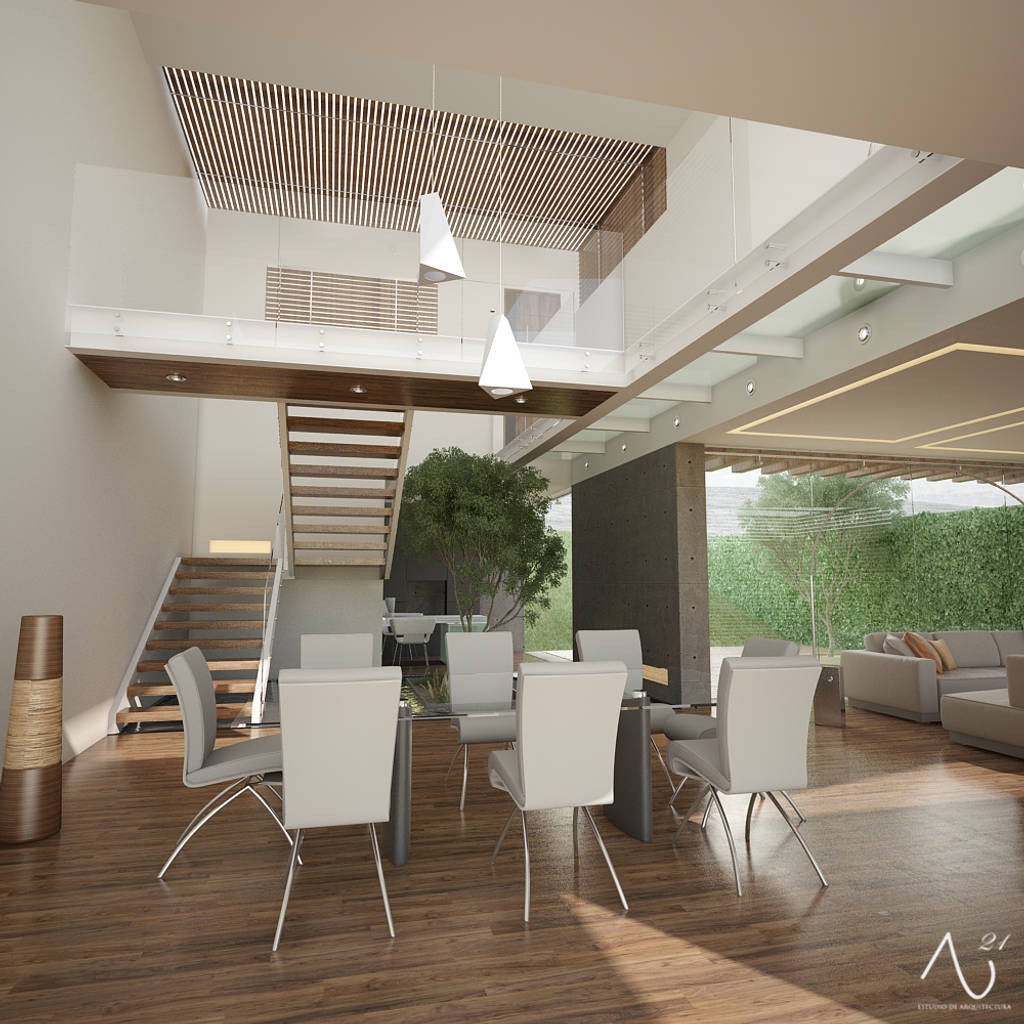 Comedor comedores minimalistas de 21arquitectos minimalista | homify