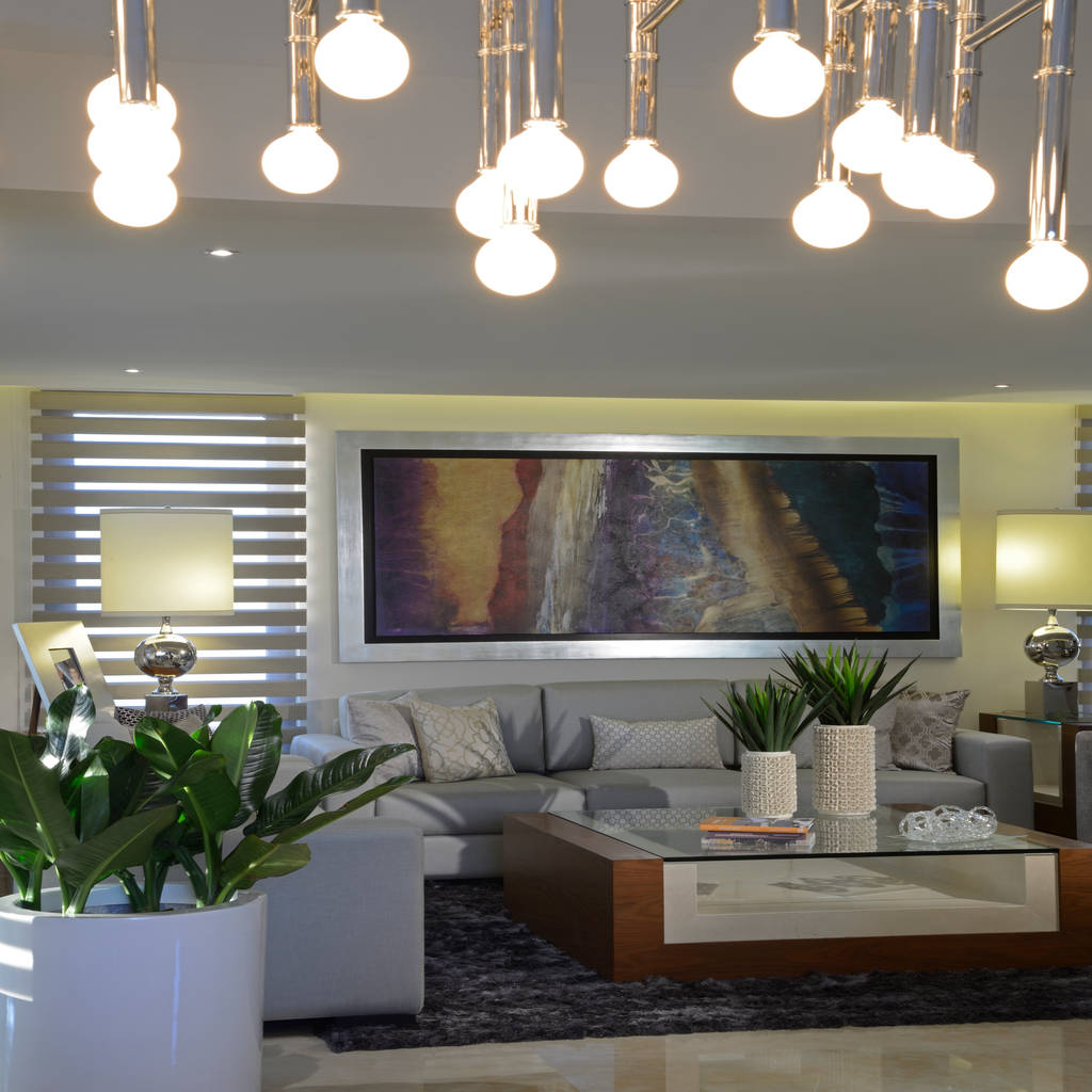 Sala casa gl: salas de estilo por victoria plasencia interiorismo | homify