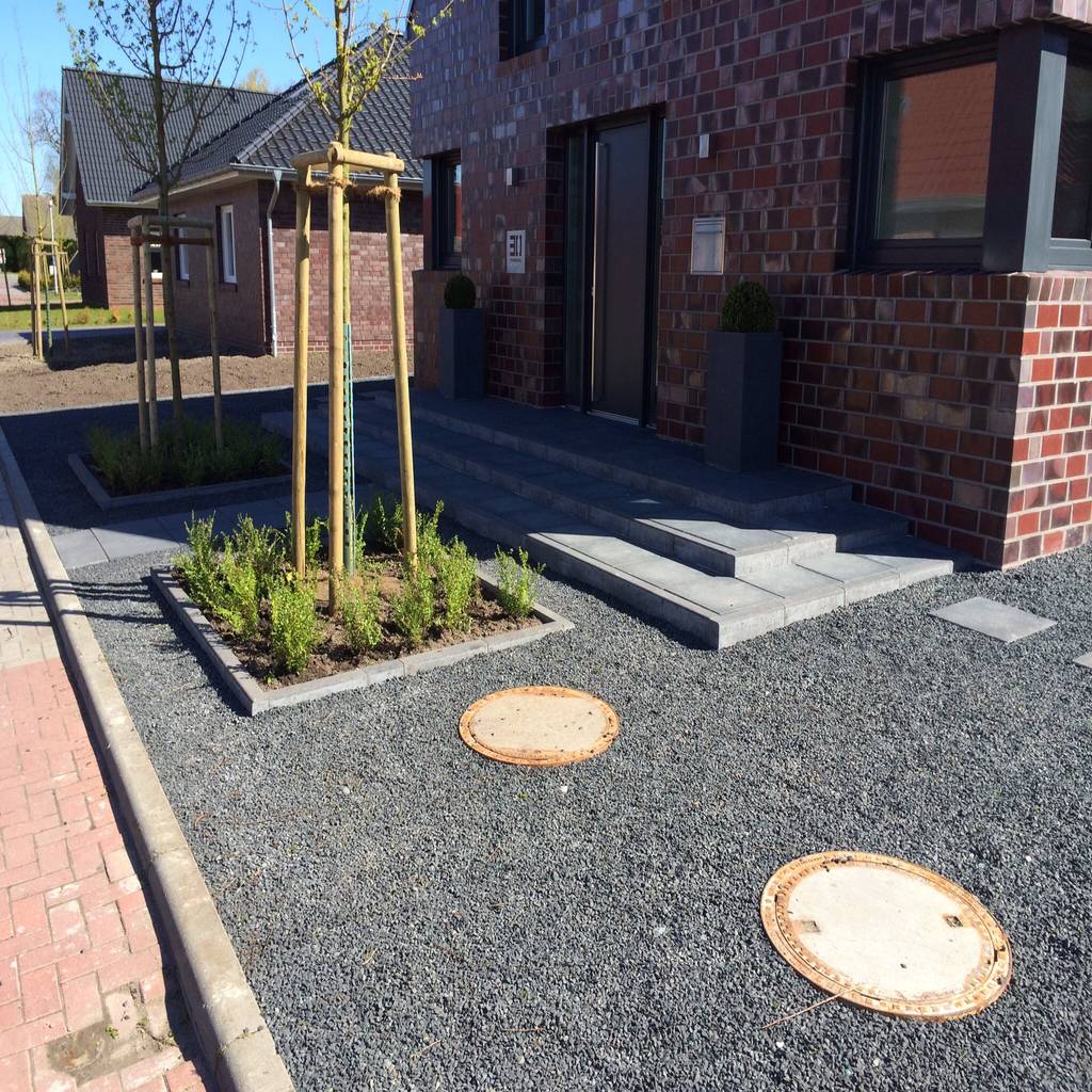 Hauseingänge ihre visitenkarte moderner garten von fischer gartenund