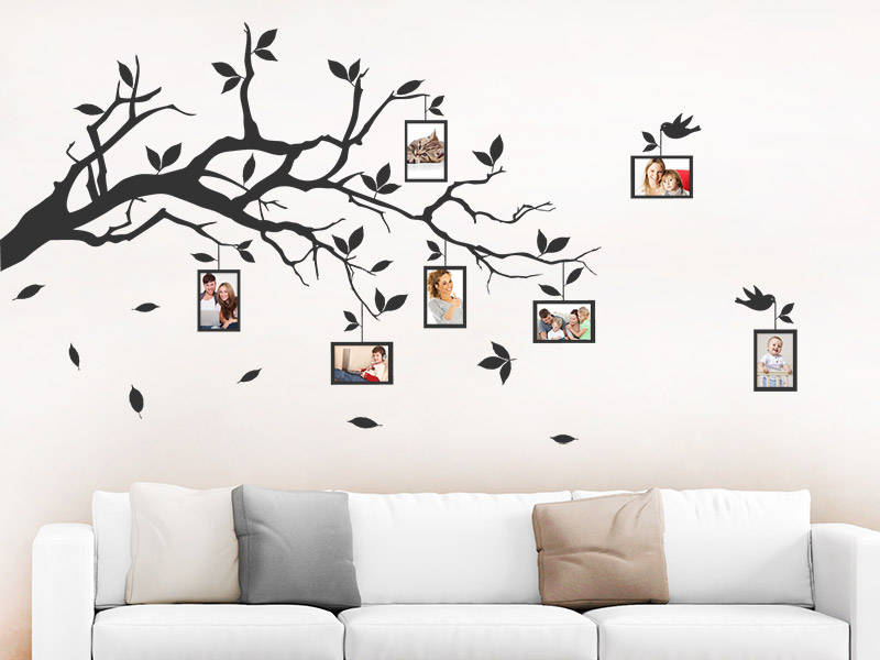 Erstaunlich Wandtattoo Wohnzimmer Modern Fotos