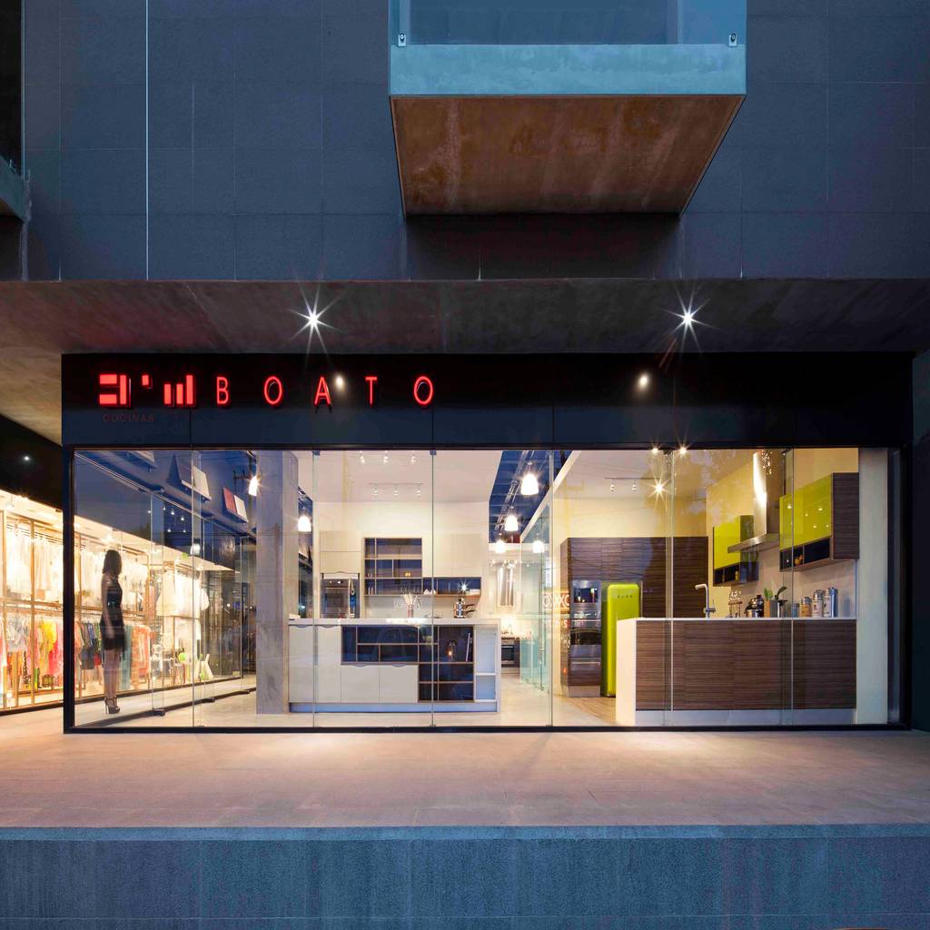 Boato design showroom cocinas modernas de accion reforma arquitectos