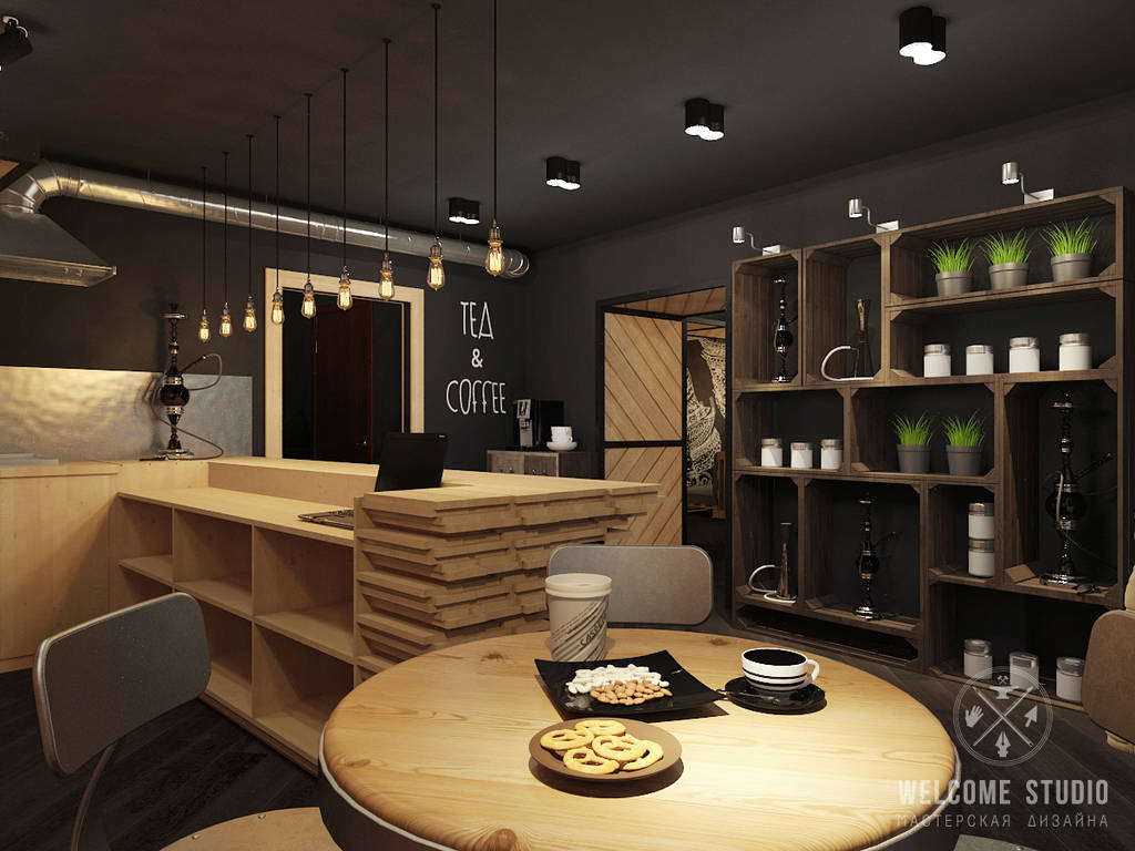 Welcome Studio Кальянная «smoke house» в нижнем новгороде, мастерская дизайна welcome ...