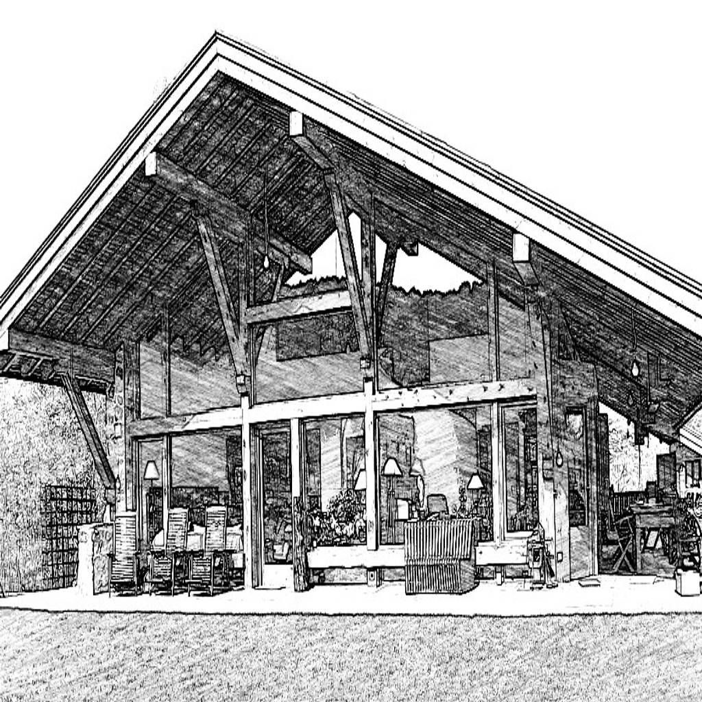 Fotos en blanco y negro casas de estilo rústico de manuel monroy pagnon