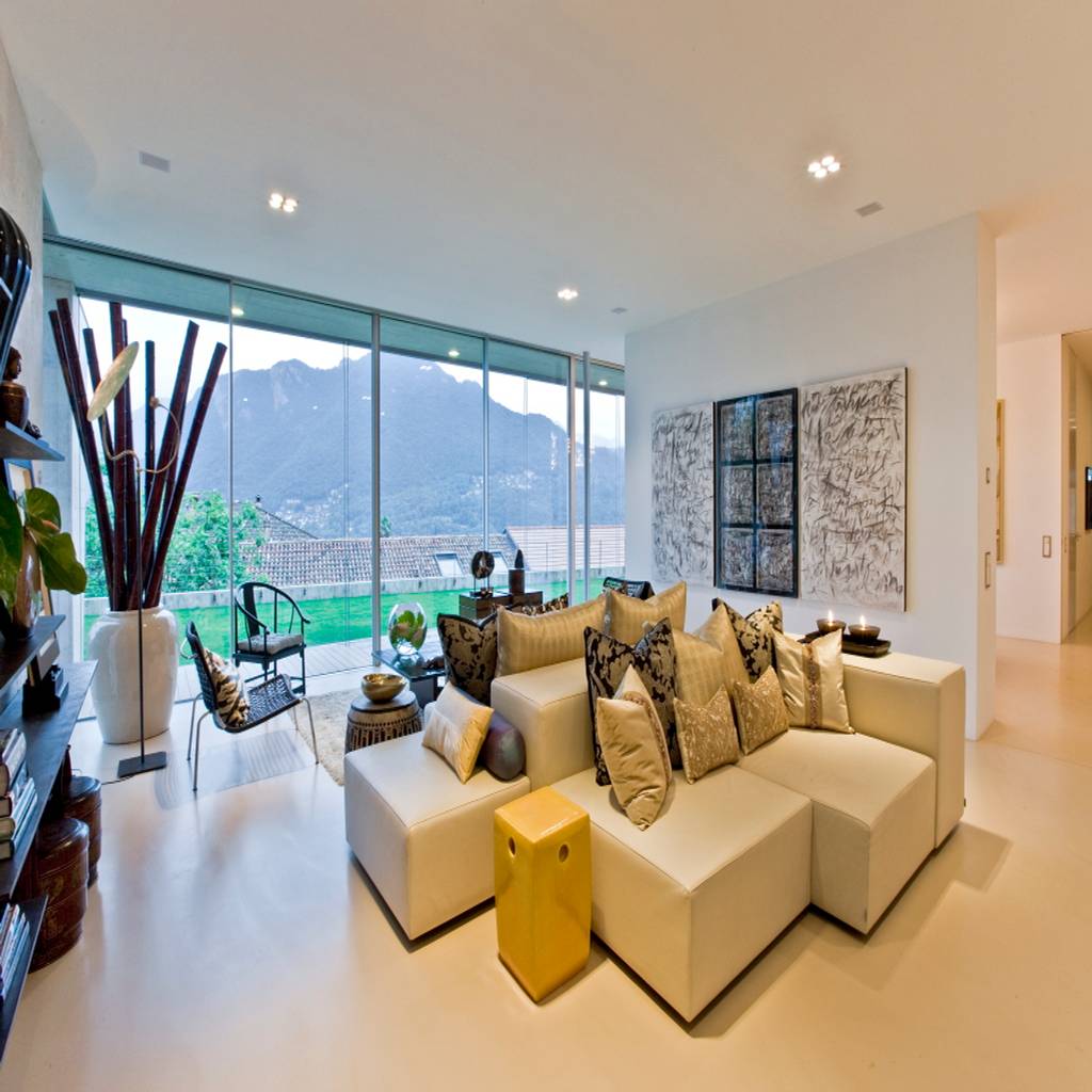 Living room viterbo interior design salas de estar ecléticas | homify