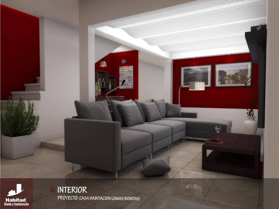 Casa habitación lomas bonitas habitad diseño y construccion salones