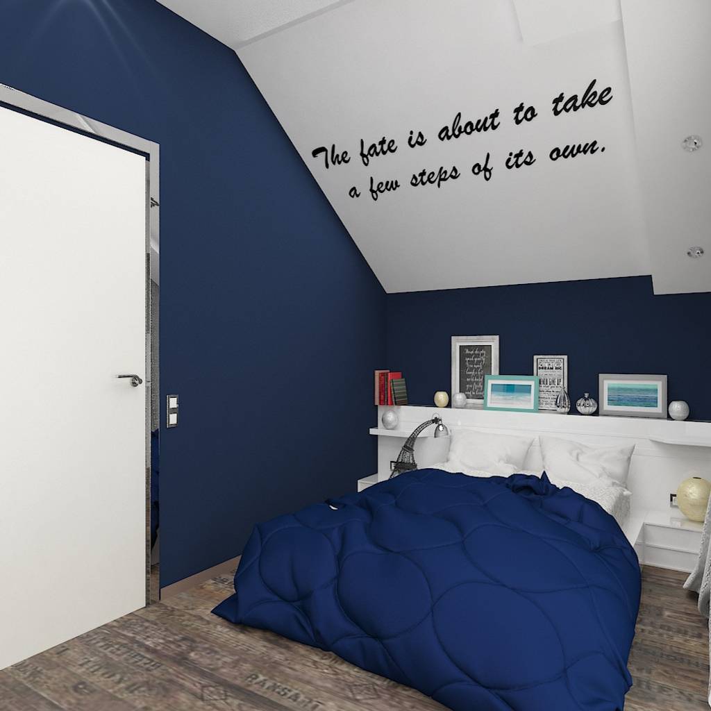 Комната для подростка в стиле минимализма
