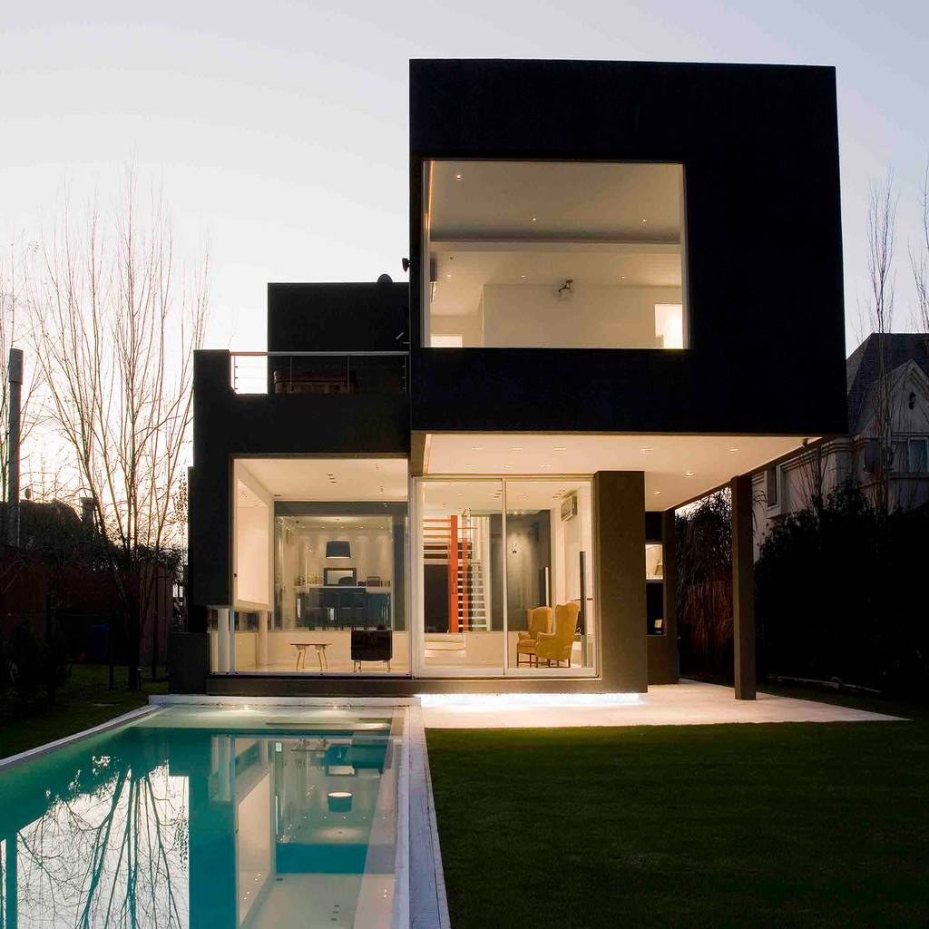 Casa negra casas modernas: ideas, imágenes y decoración de remy