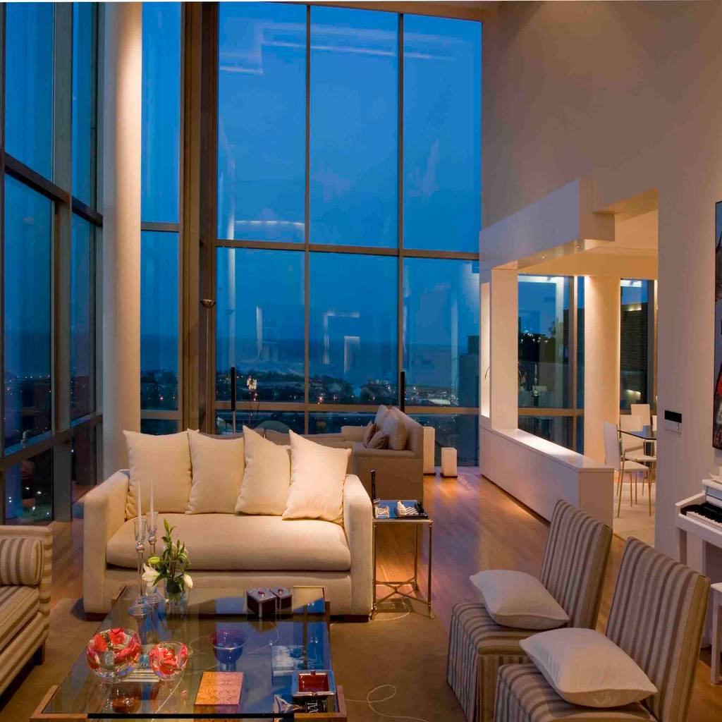 Departamento jardín japonés livings modernos: ideas, imágenes y