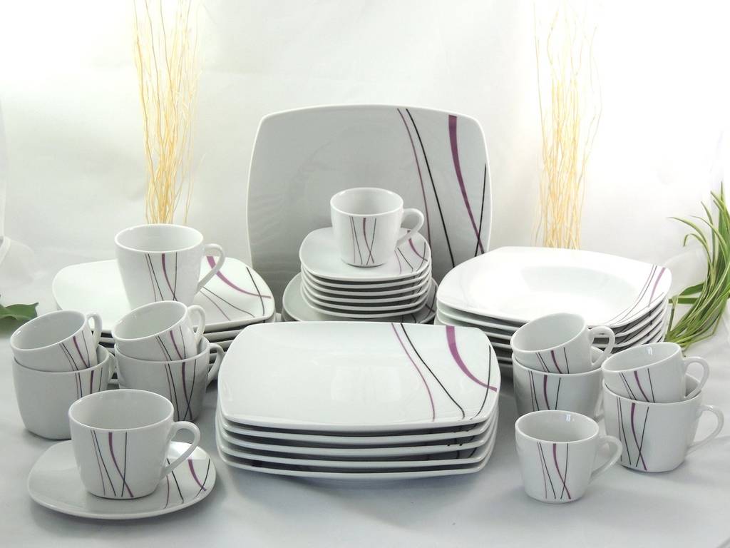 Tafelservice Porzellan Modern