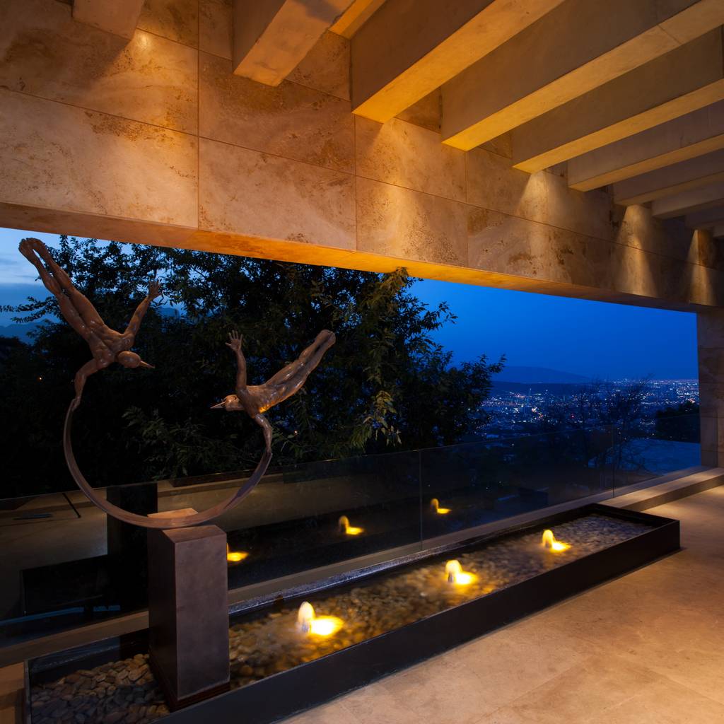 Casa del arbol pasillos, vestíbulos y escaleras modernos de portico