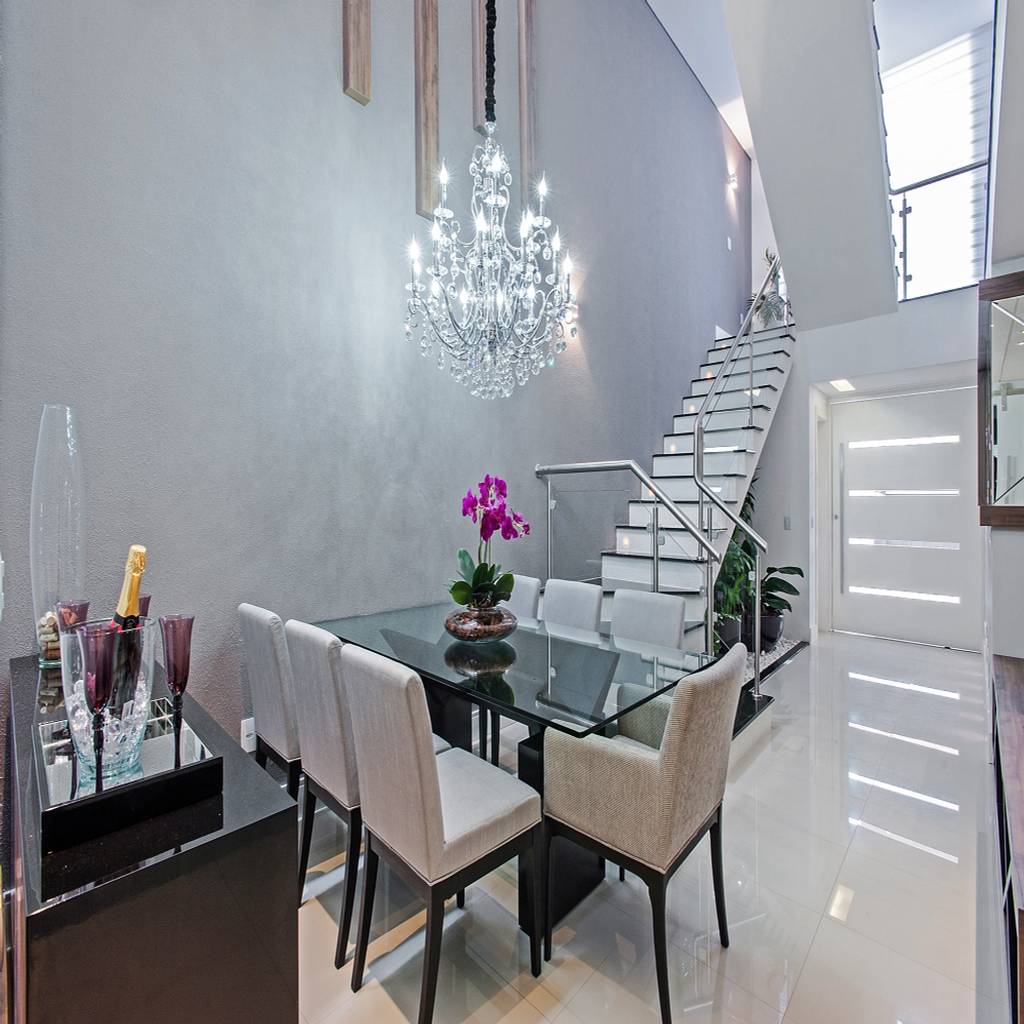 Comedores de estilo moderno por patrícia azoni arquitetura + arte