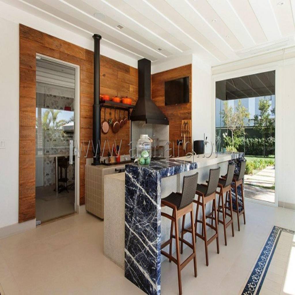 Espaço Gourmet Com Fogão à Lenha E Churrasqueira Homify Espaço Gourmet Com Fogão à Lenha E Churrasqueira Homify