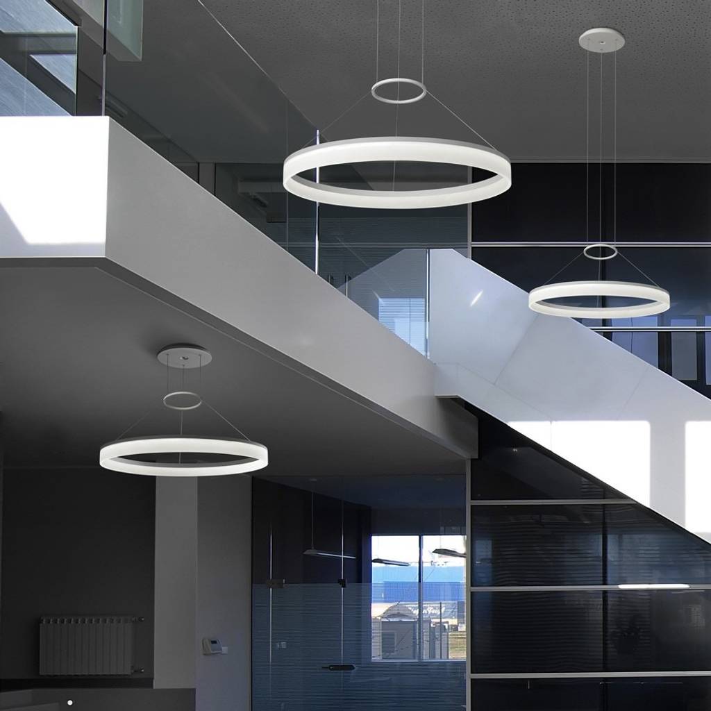 Lámpara colgante español salones minimalistas de griscan diseño