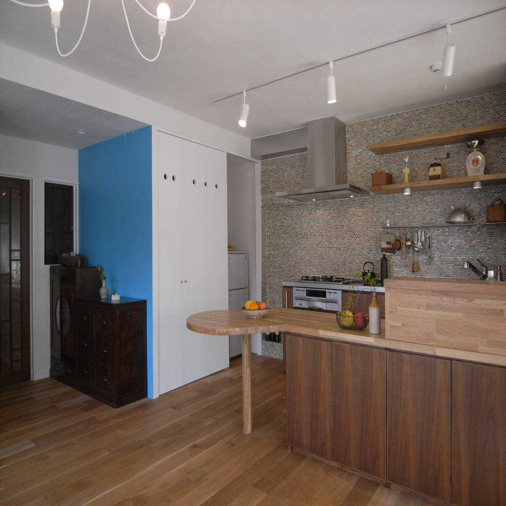 勝どきマンションリフォーム 北欧デザインの キッチン の ヤマトヒロミ設計室 北欧 Homify