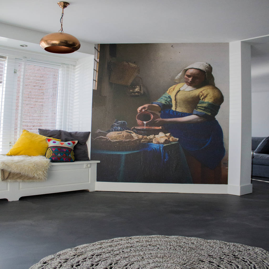 Fotos van een moderne woonkamer: woonbeton – cementgebonden ...