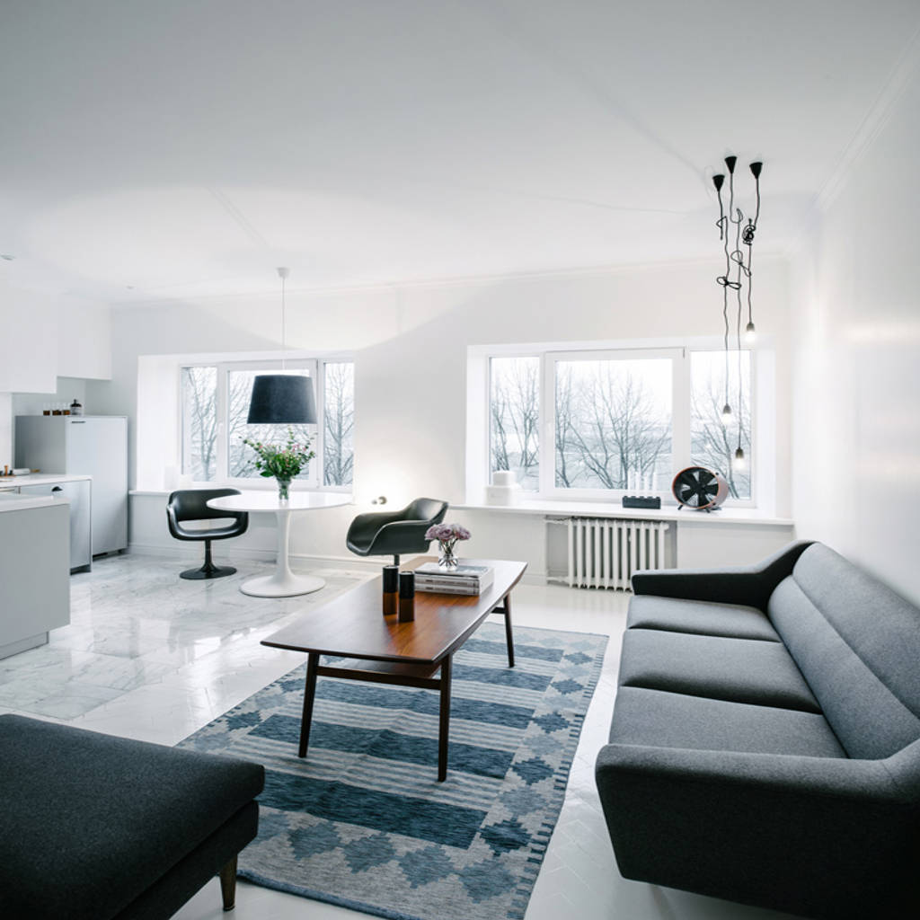 Skandinavisches Wohnzimmer Im Alten Holzhaus Skandinavische Wohnzimmer Von Baltic Design Shop Skandinavisch Homify