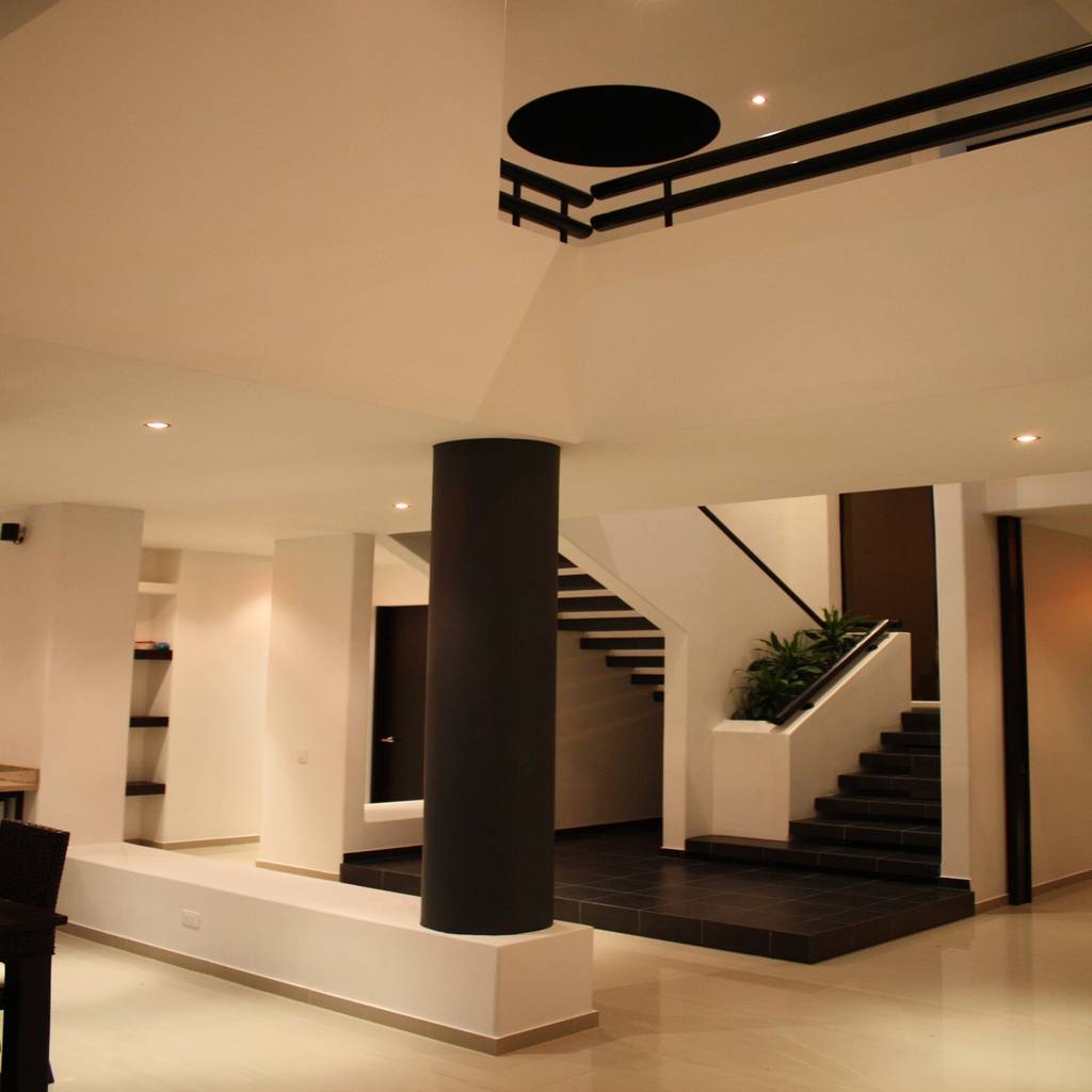 Homify casas de estilo moderno ladrillos blanco | homify