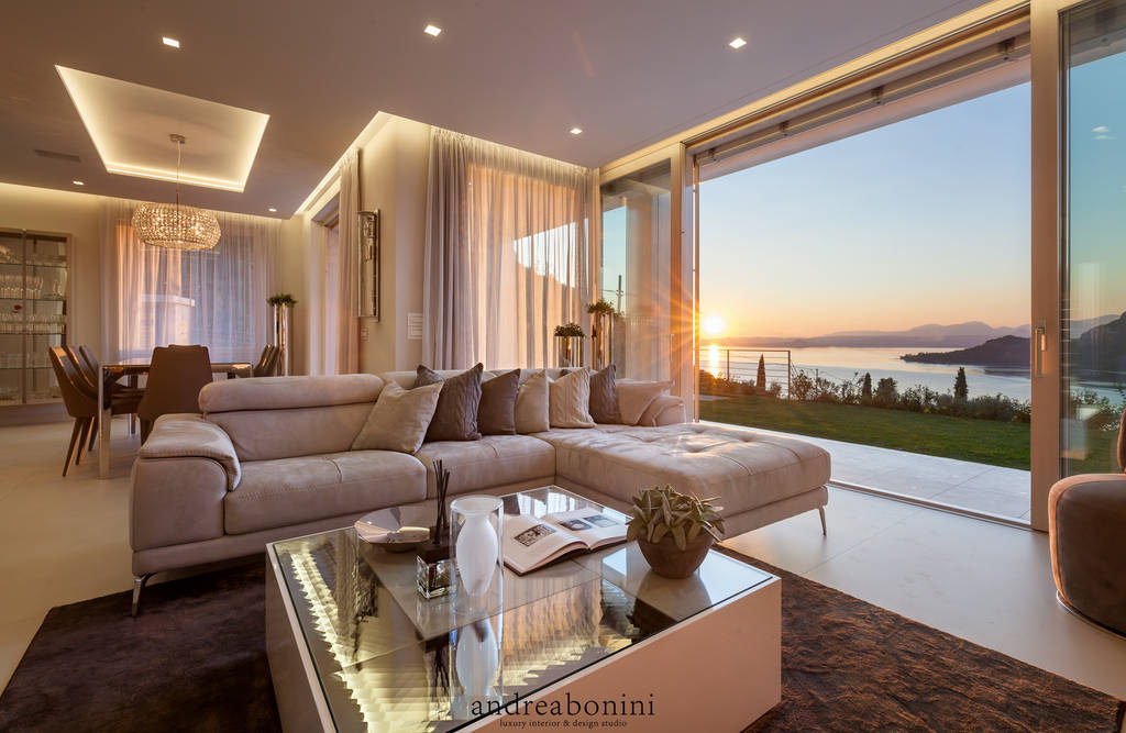 Villa on lake garda, andrea bonini luxury interior & design studio | homify