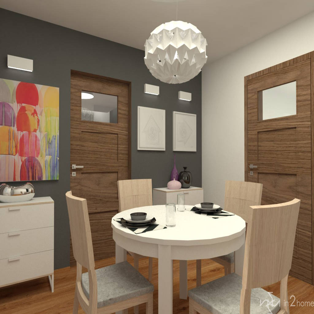 Comedores escandinavos de in2home escandinavo compuestos de madera y