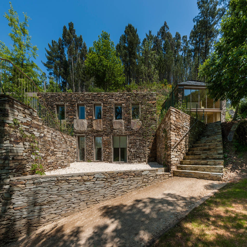 Casa em espiunca abprojectos casas campestres ardósia | homify