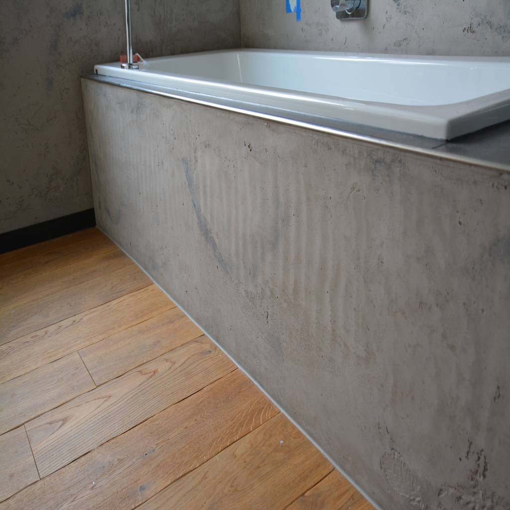 Betonoptik ,fugenlose wände ausgefallene badezimmer von ulrich holz