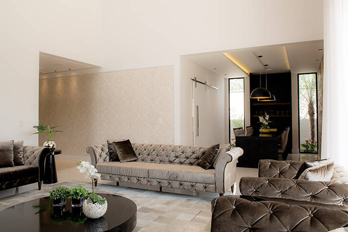 Casa térrea - contemporânea, camila castilho - arquitetura e interiores ...