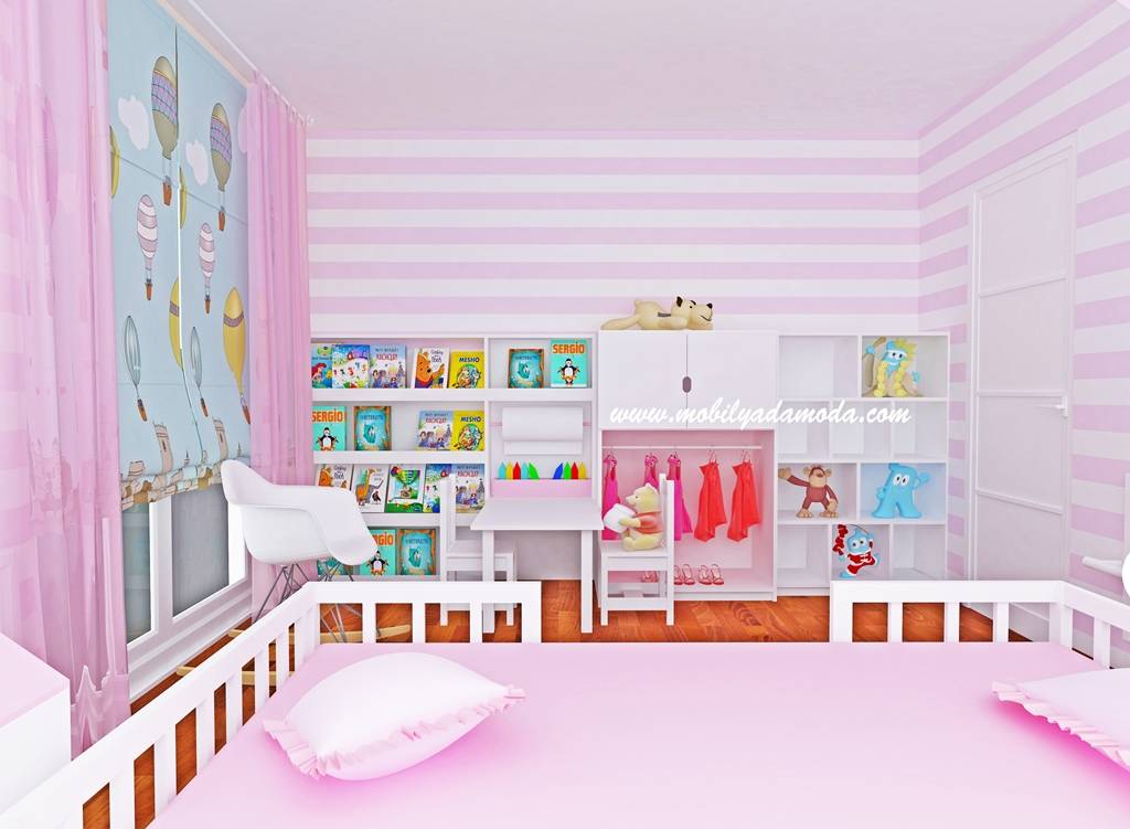 Montessori bebek çocuk odası mobi̇lyada moda modern çocuk