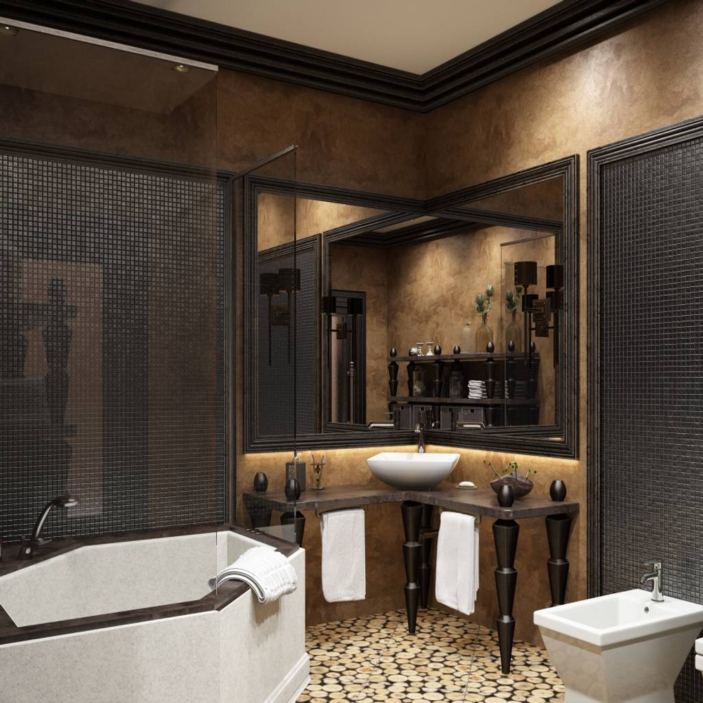 Asiatische Badezimmer Von Studiya Dizajna New Art Asiatisch Homify