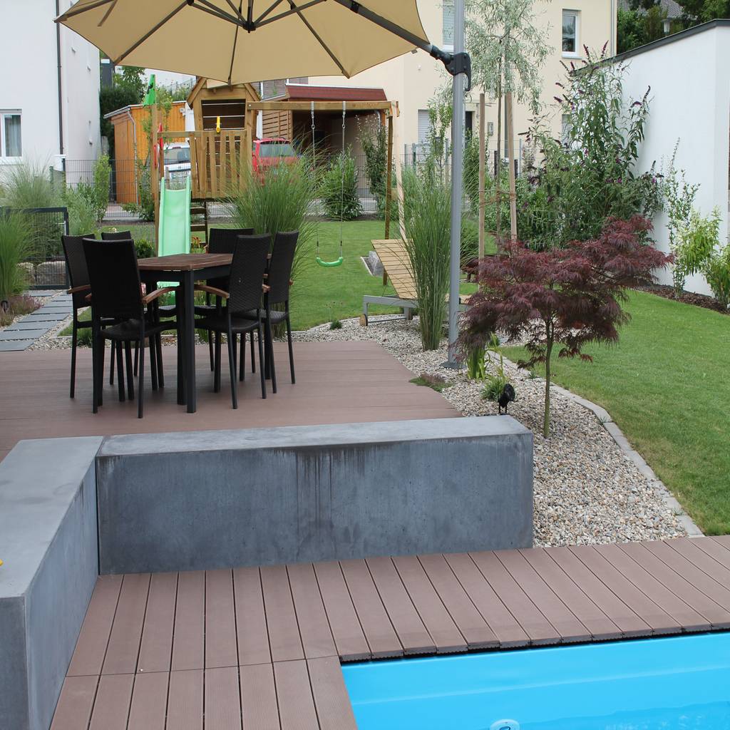 Moderner familiengarten lemoni gartendesign moderner garten homify
