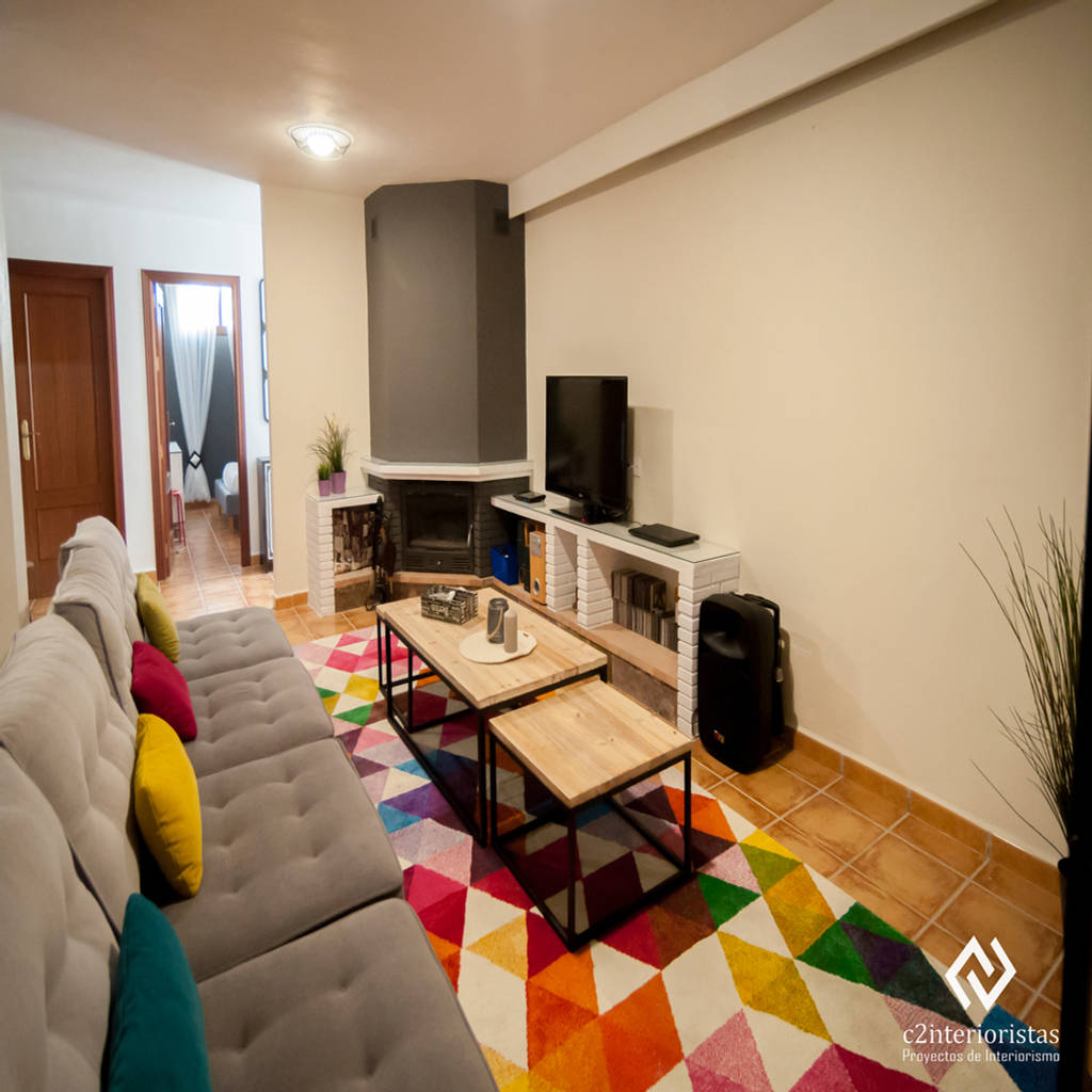 Decoración de sótano en alhaurín de la torre, málaga salas multimedia