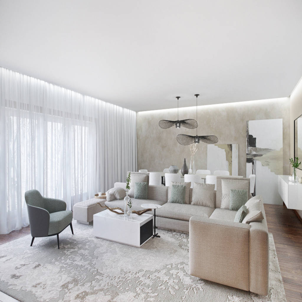 Sala de estar salas de estar modernas por dzine & co, arquitectura e