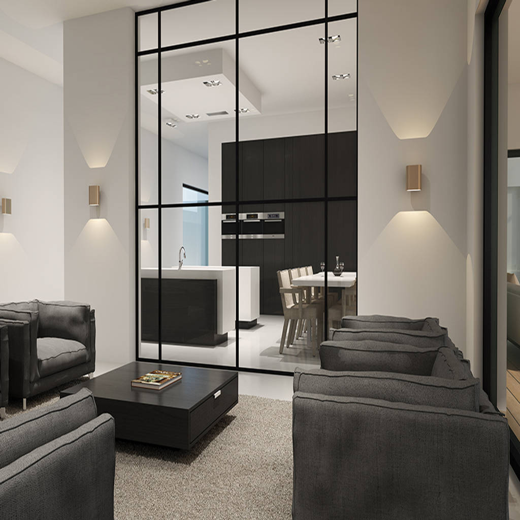 Moderne wohnzimmer von designa interieur & architectuur bna | homify Moderne wohnzimmer von designa interieur & architectuur bna | homify