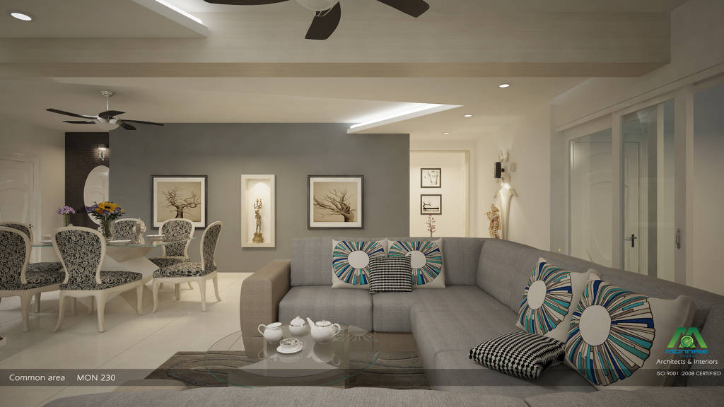 Modern contemporary interior design, premdas krishna | homify