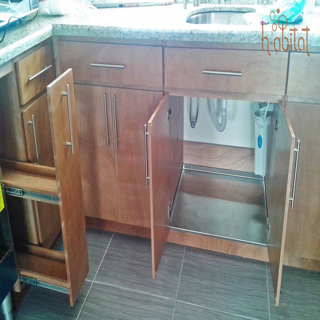 Cocina en privanzas del campestre cocinas modernas de h-abitat diseño