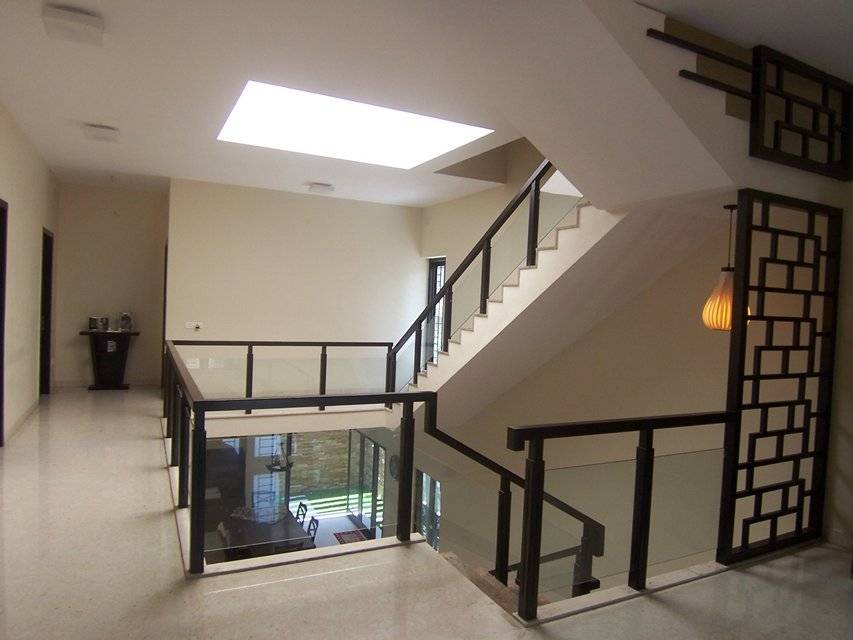 Staircase modern corridor, hallway & stairs by ansari ... Explore the many different types, styles, and features of skylights to find the right one.