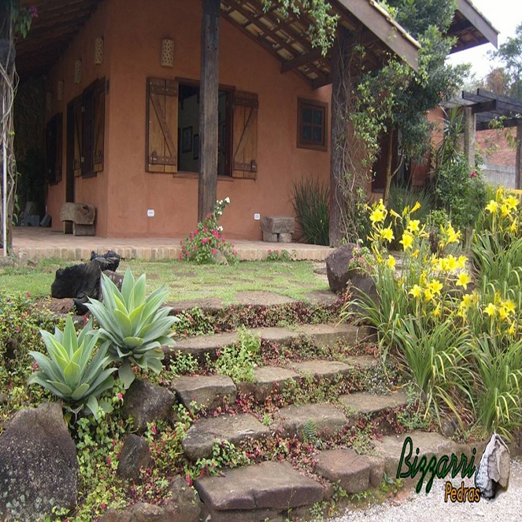 Paisagismo com pedras jardins rústicos por bizzarri pedras rústico - Fotos De JarDins Rustico Por Bizzarri PeDras